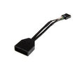USB 2.0 til USB 3.0 adapter 15cm (sort)