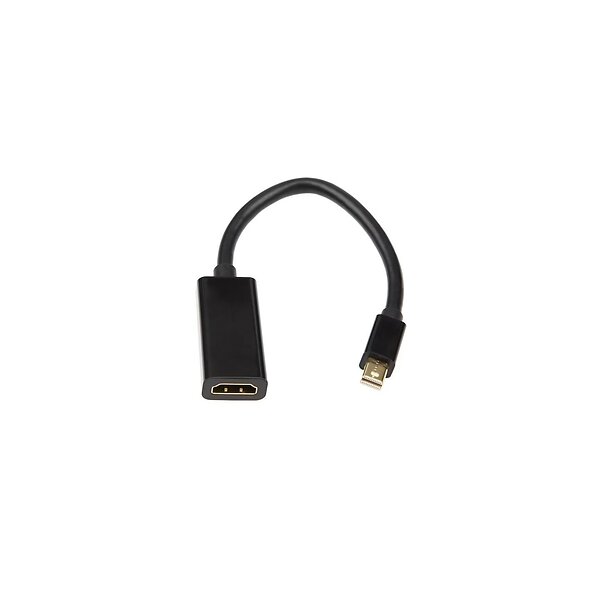 Mini DisplayPort til HDMI-adapter 5 cm (sort)