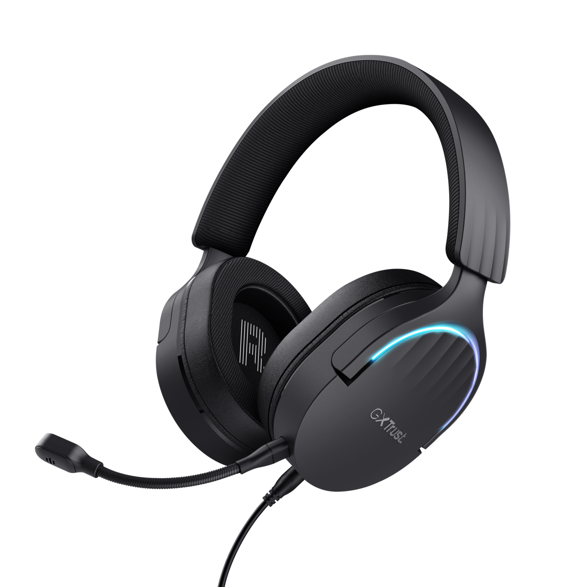 Trust GXT 490 Fayzo 7.1 USB-gamingheadset – sort