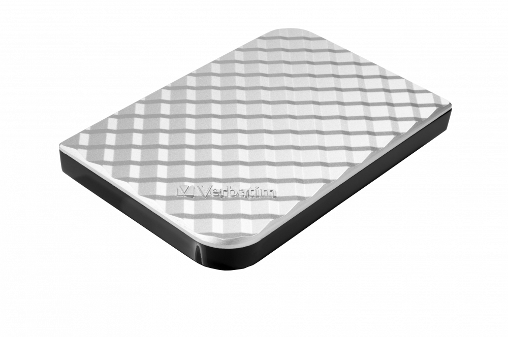 Verbatim Store 'n' Go 2 TB bærbar harddisk USB 3.0 – sølv