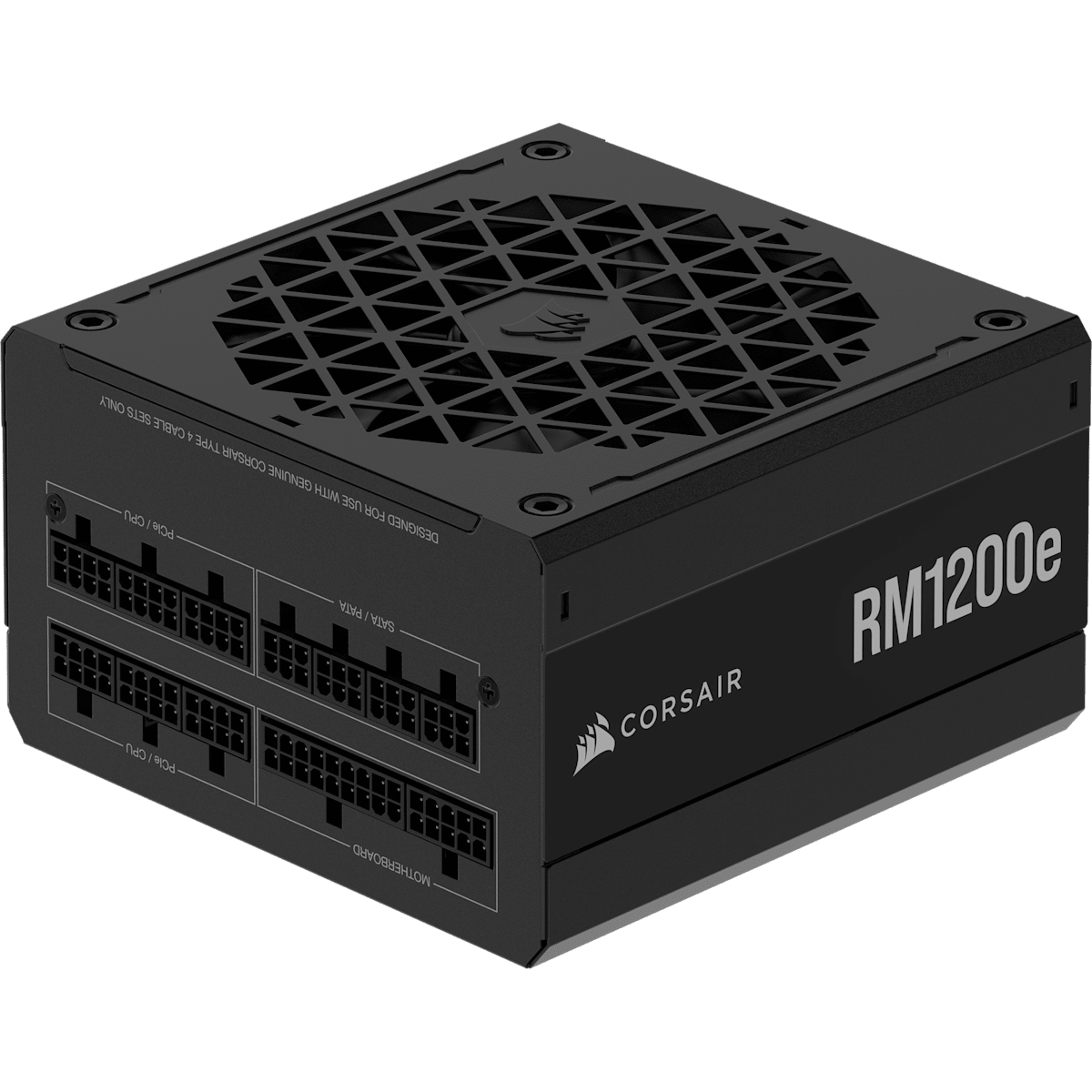 Corsair RM1200e strømforsyning – produktbilde