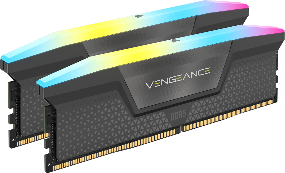 Corsair Vengeance RGB DDR5 6000 32 GB minne – produktbilde