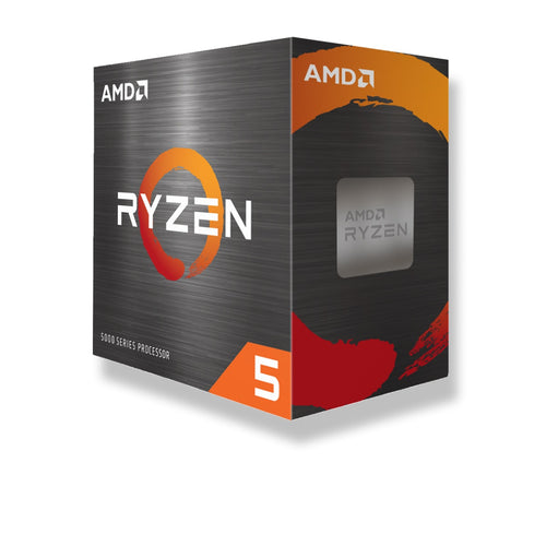 AMD Ryzen 5 5600X prosessor – offisielt produktbilde fra AMD (leveres som tray uten eske og kjøler)