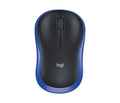 Logitech M185 trådløs mus – blå
