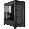 Corsair FRAME 4000D ARGB Mid-Tower (sort)