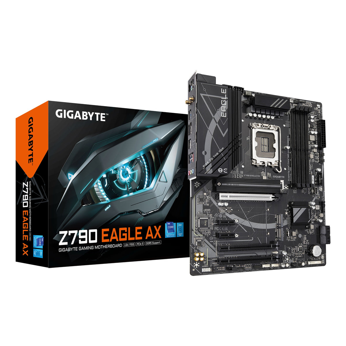 Gigabyte Z790 EAGLE AX hovedkort (LGA1700, DDR5)