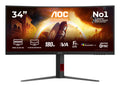 AOC 34" curved gamingskjerm CU34G4CA