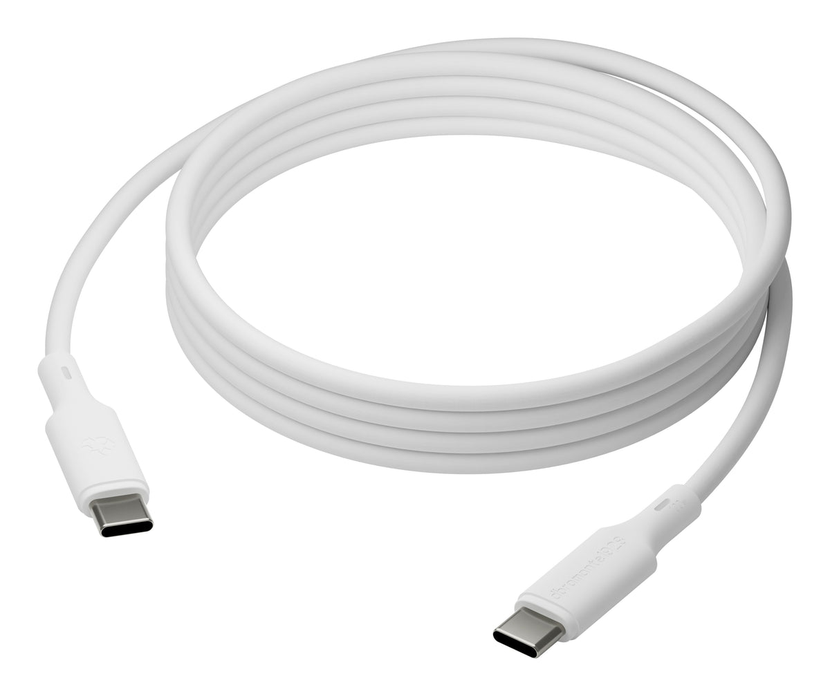 dbramante1928 Re-Charge IT USB-C-kabel 2 m, 100 W (hvit) – produktbilde