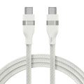 Anker 240W USB-C flettet kabel 1,8 m (hvit) – produktbilde