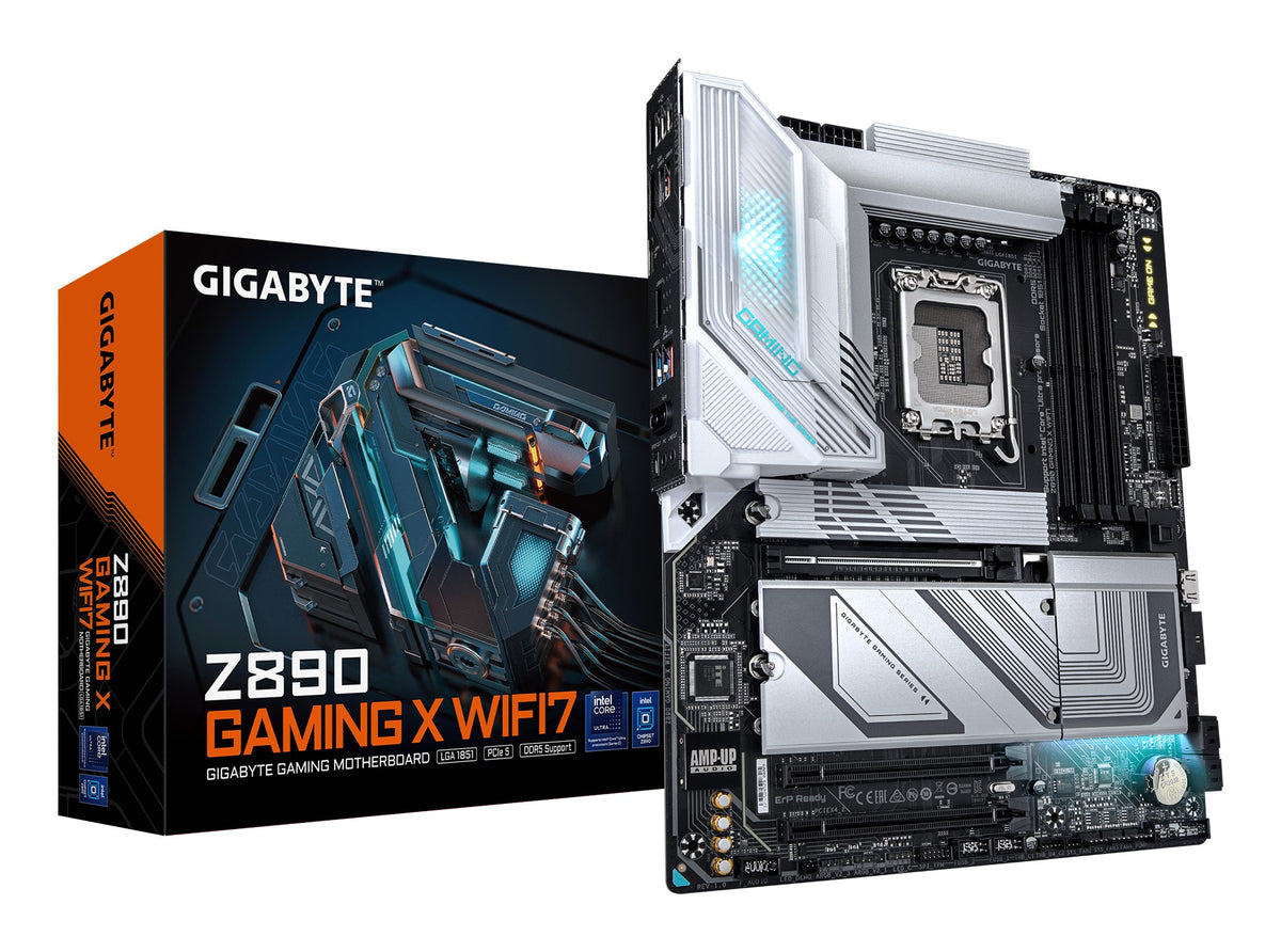 Gigabyte Z890 GAMING X WIFI7 hovedkort (LGA1851, DDR5) – produktbilde