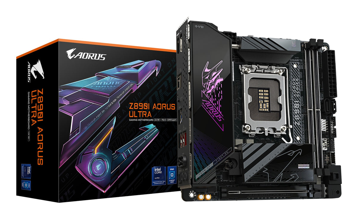 Gigabyte Z890I AORUS ULTRA hovedkort (LGA1851, DDR5) – produktbilde