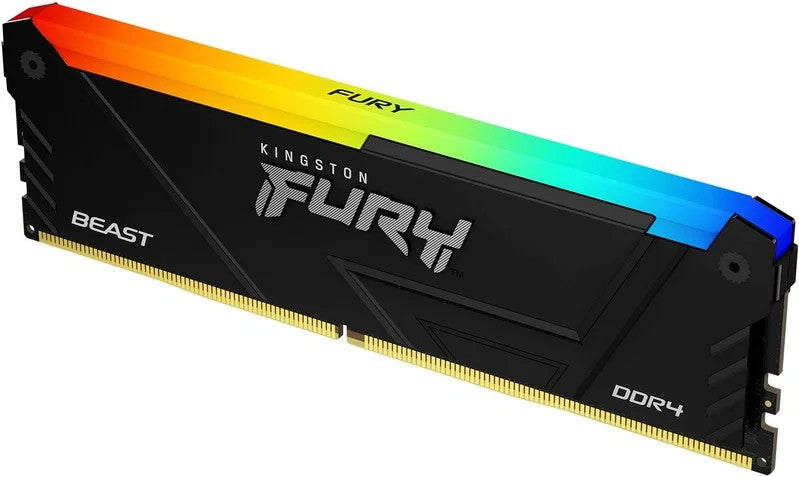 Kingston FURY Beast Black RGB DDR4 3200 MHz CL16 16 GB minne (2 × 8 GB) – produktbilde