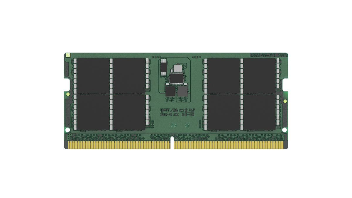 Kingston ValueRAM DDR5 5600 MHz CL46 48 GB SO-DIMM-minne for bærbar PC (1 × 48 GB) – produktbilde