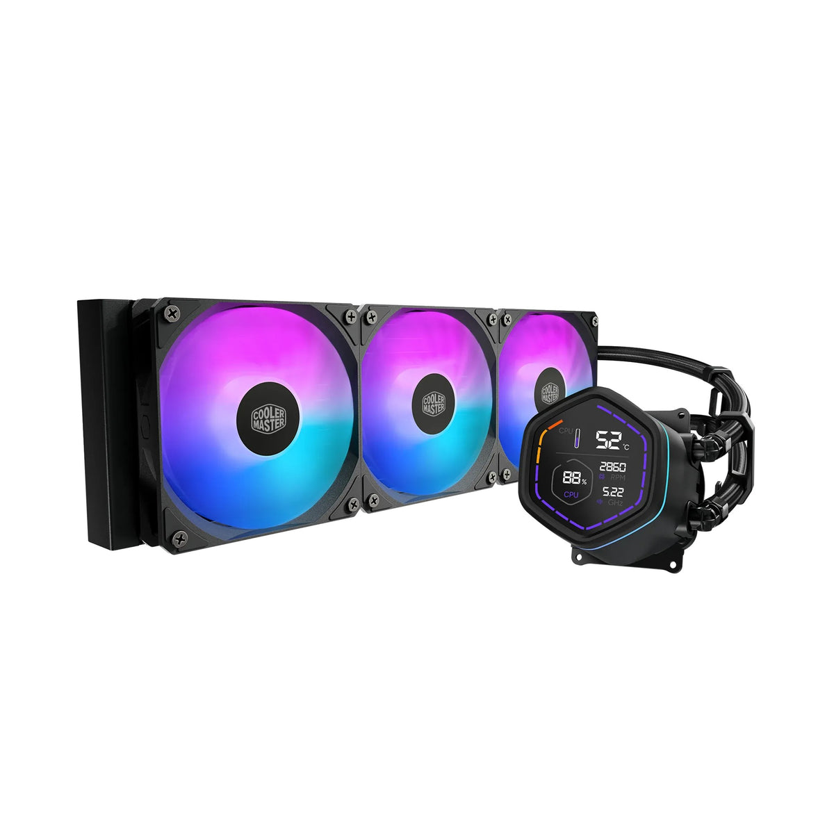 Cooler Master Masterliquid Core Nex Digital 360 ARGB kjøler