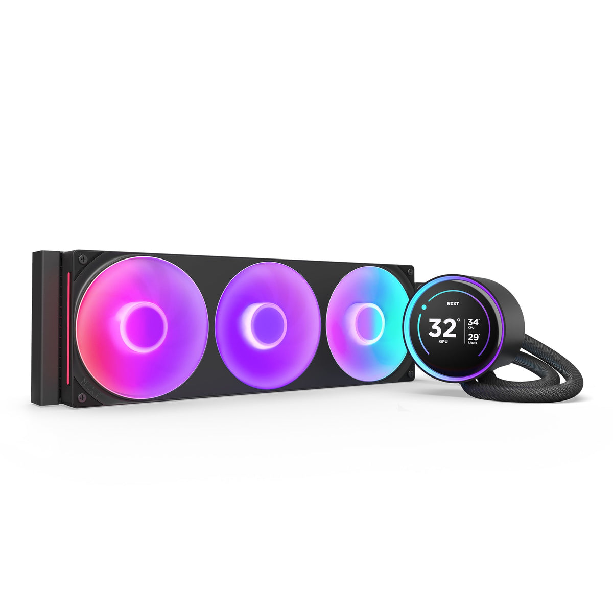 NZXT Kraken 360 Elite V2 2024 RGB kjøler (sort)