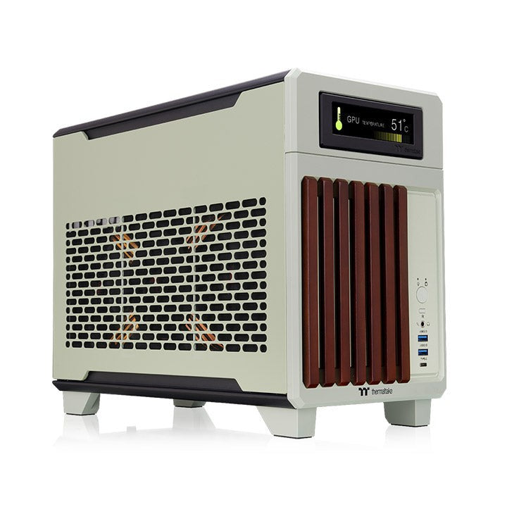 Thermaltake TR100 WS Mini Tower (matcha grønn)