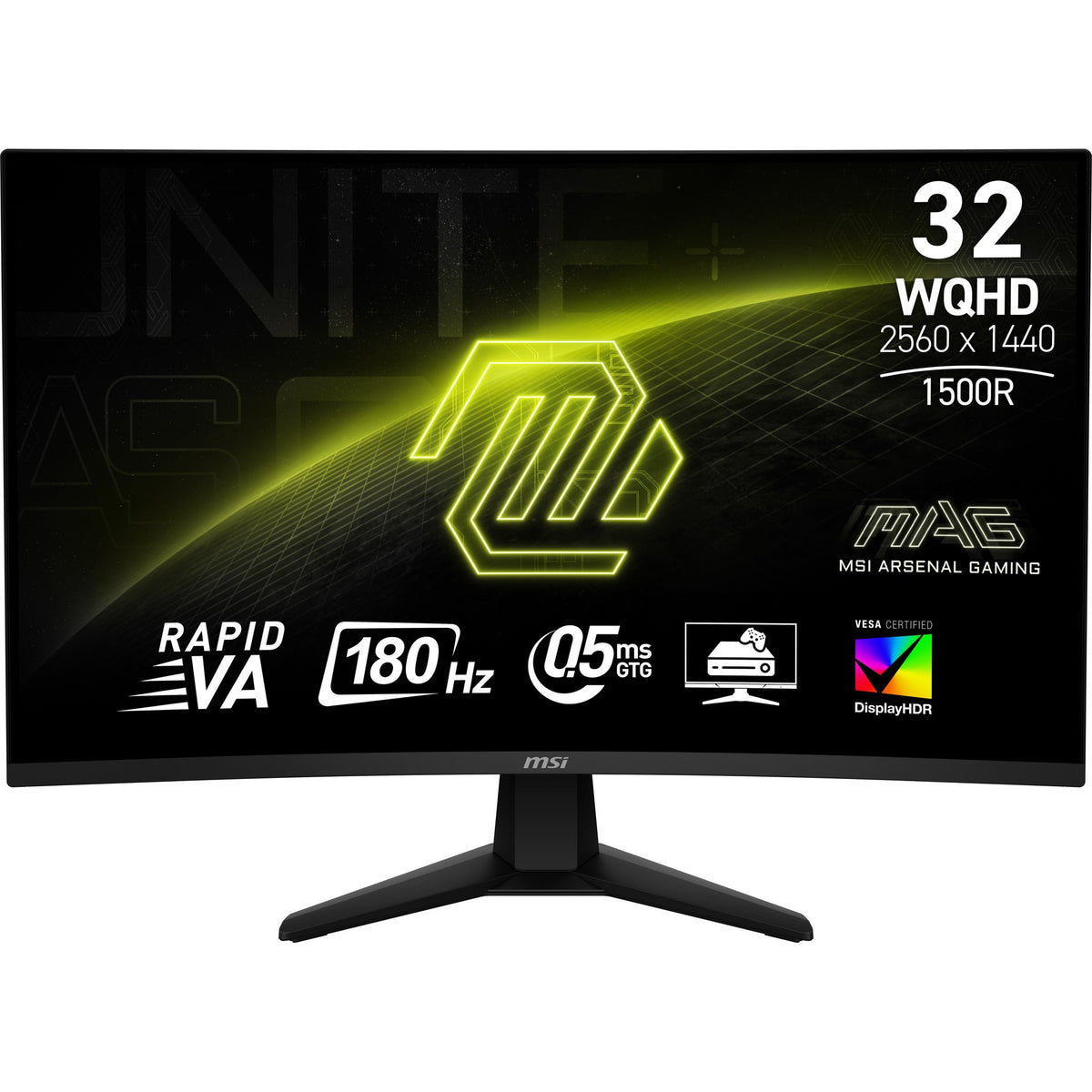 MSI 32" curved gamingskjerm MAG 32CQ6F