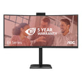 AOC 34" curved skjerm CU34E4CW