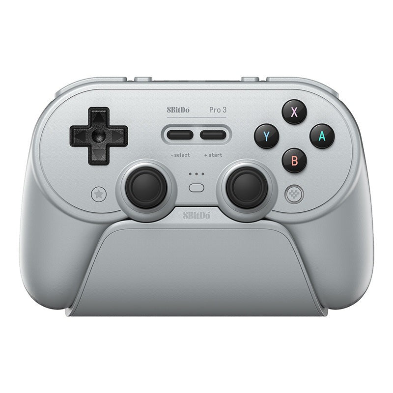 8BitDo PRO 3 BT Gamepad grå