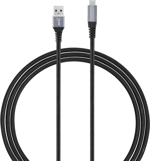 Andersson USB-C til USB-A kabel 3 m (sort) – produktbilde