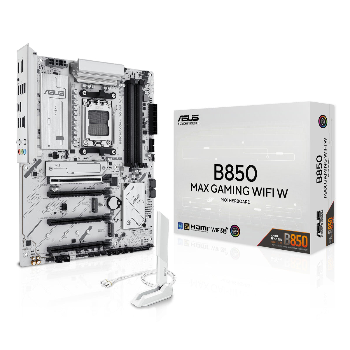 ASUS B850 MAX GAMING WIFI D5 hovedkort (AM5, DDR5)