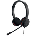 Jabra Evolve 20 SE MS stereo-headset, USB-C med USB-A-adapter