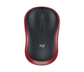 Logitech M185 trådløs mus – rød