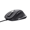 Trust Fyda kablet ergonomisk mus ECO – sort