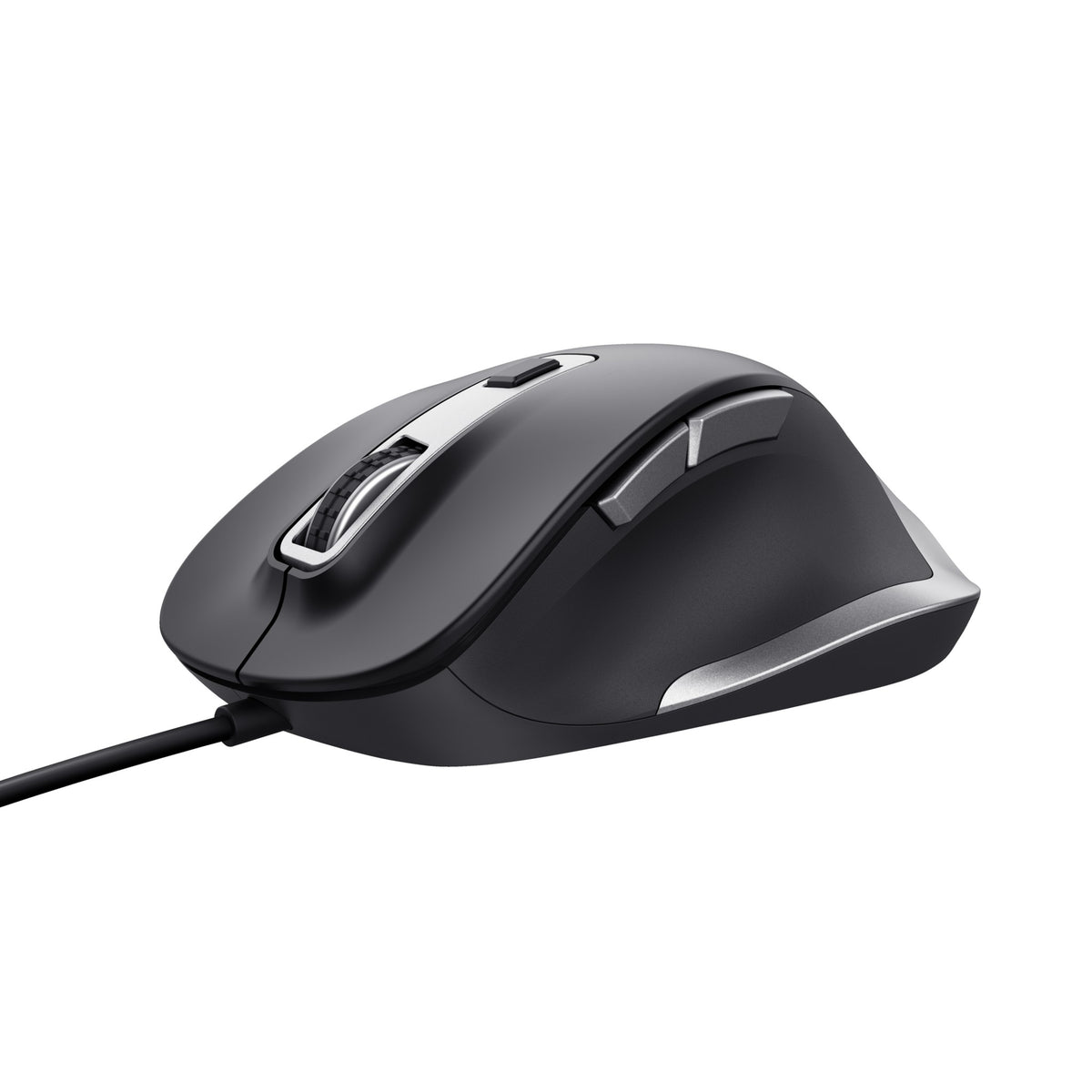 Trust Fyda kablet ergonomisk mus ECO – sort