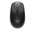 Logitech M190 trådløs mus i full størrelse – koksgrå