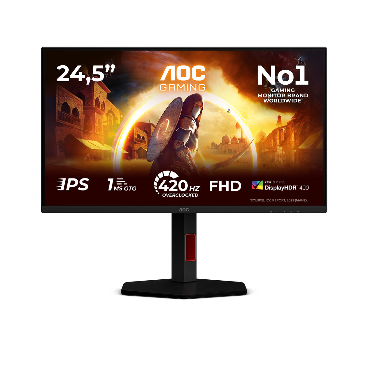 AOC 25" gamingskjerm 25G4KUR