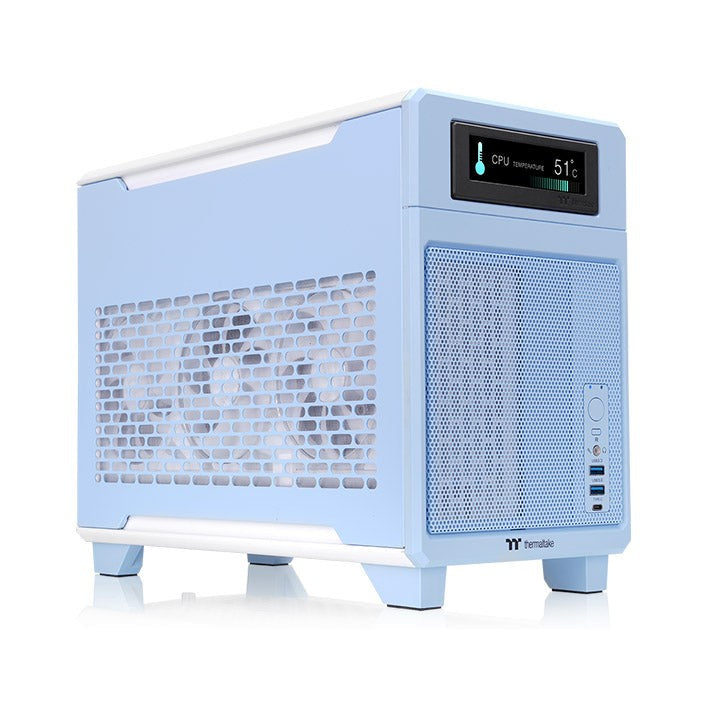 Thermaltake TR100 Hydrangea Blue Mini Tower (blå)
