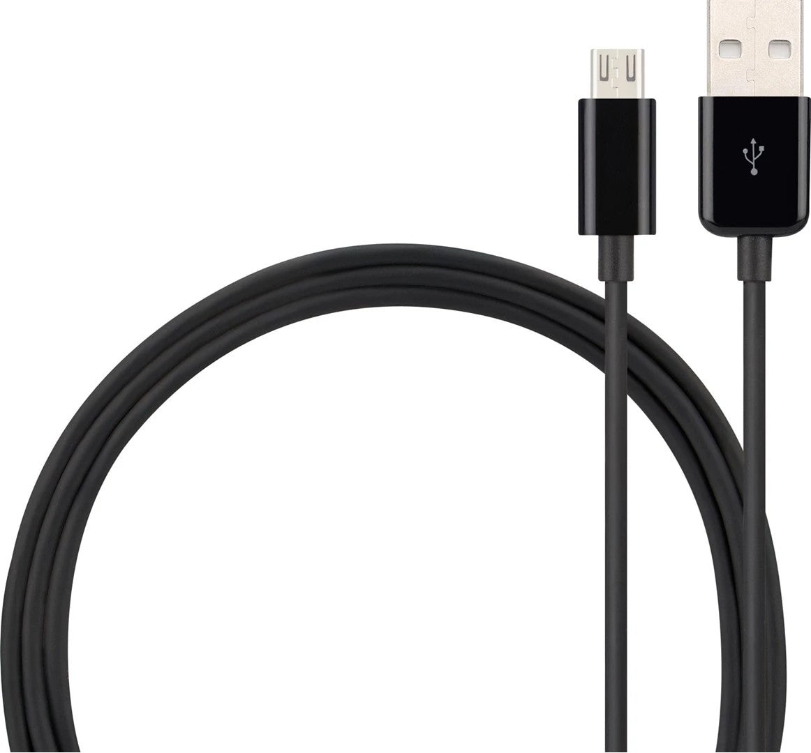 Andersson Micro-USB til USB-A kabel 2 m (sort) – produktbilde