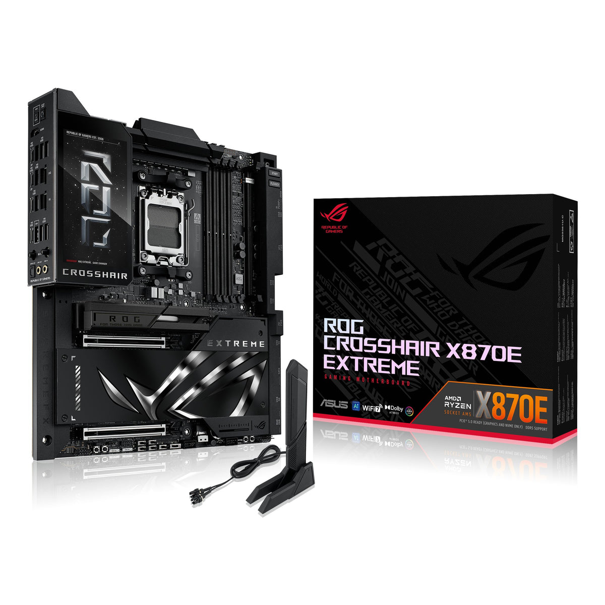 ASUS ROG Crosshair X870E Extreme hovedkort (AM5, DDR5)