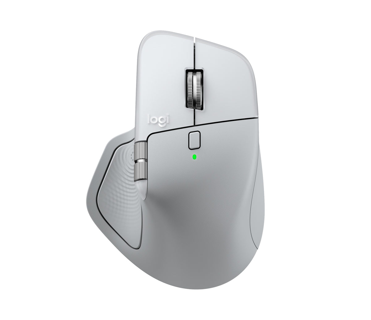 Logitech MX Master 4 for Mac trådløs ergonomisk mus – hvit/sølv