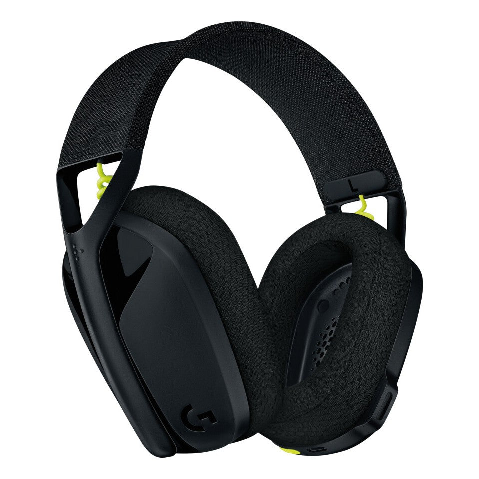 Logitech G435 Lightspeed trådløst gamingheadset – sort