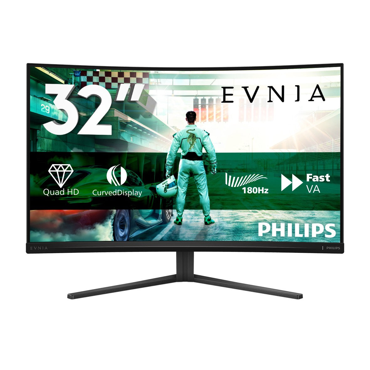 Philips 32" curved gamingskjerm 32M2C3500L/00