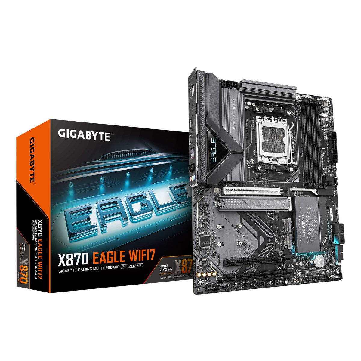 Gigabyte X870 EAGLE WIFI7 hovedkort (AM5, DDR5)