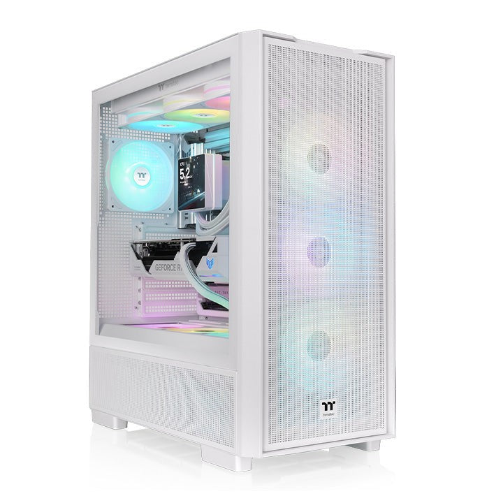 Thermaltake S380 TG ARGB Mid Tower (hvit)