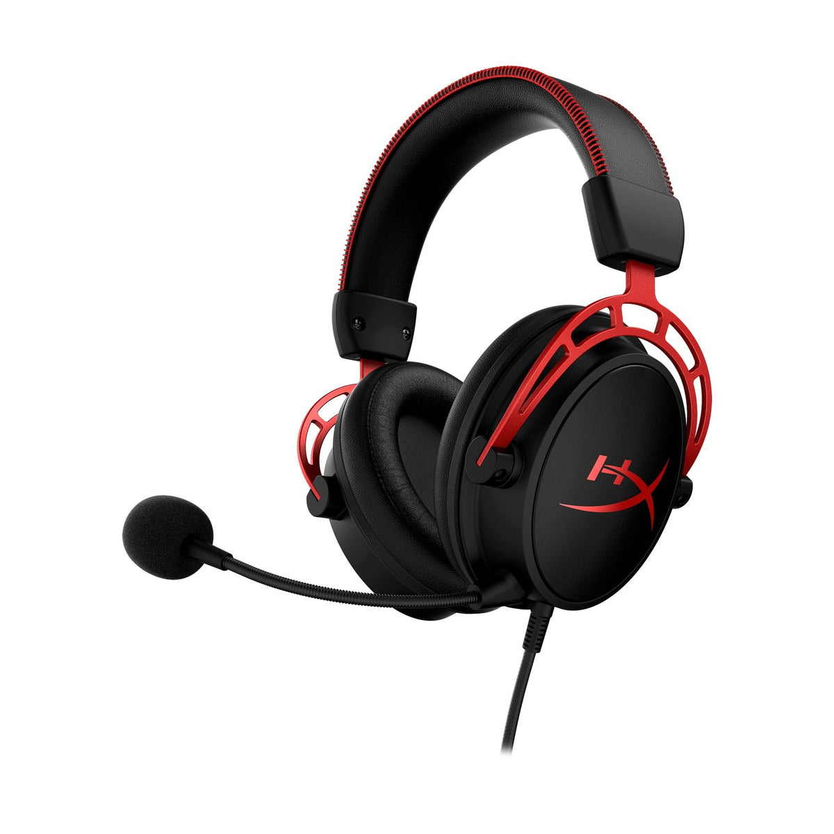 HyperX Cloud Alpha gamingheadset – sort/rød