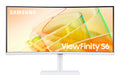 Samsung 34" Curved skjerm S34C650 (hvit)