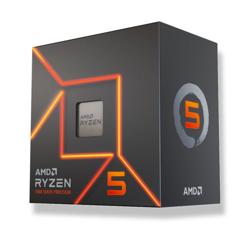 AMD Ryzen 5 7600 prosessor (boks med kjøler)