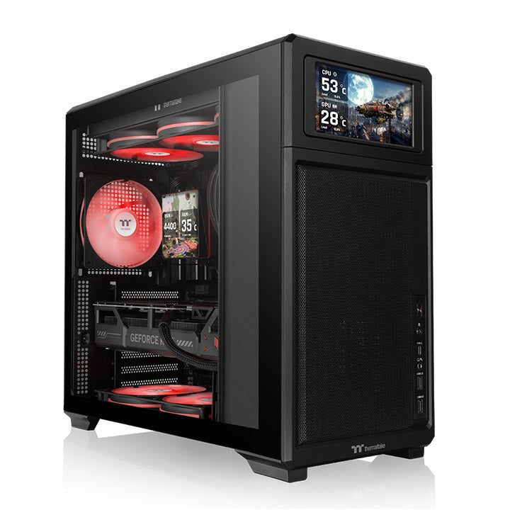 Thermaltake TR300 TG Mid Tower (sort)