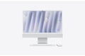 Apple iMac 24 2024 sølv (M4 10-kjerners, 16 GB, 256 GB SSD)