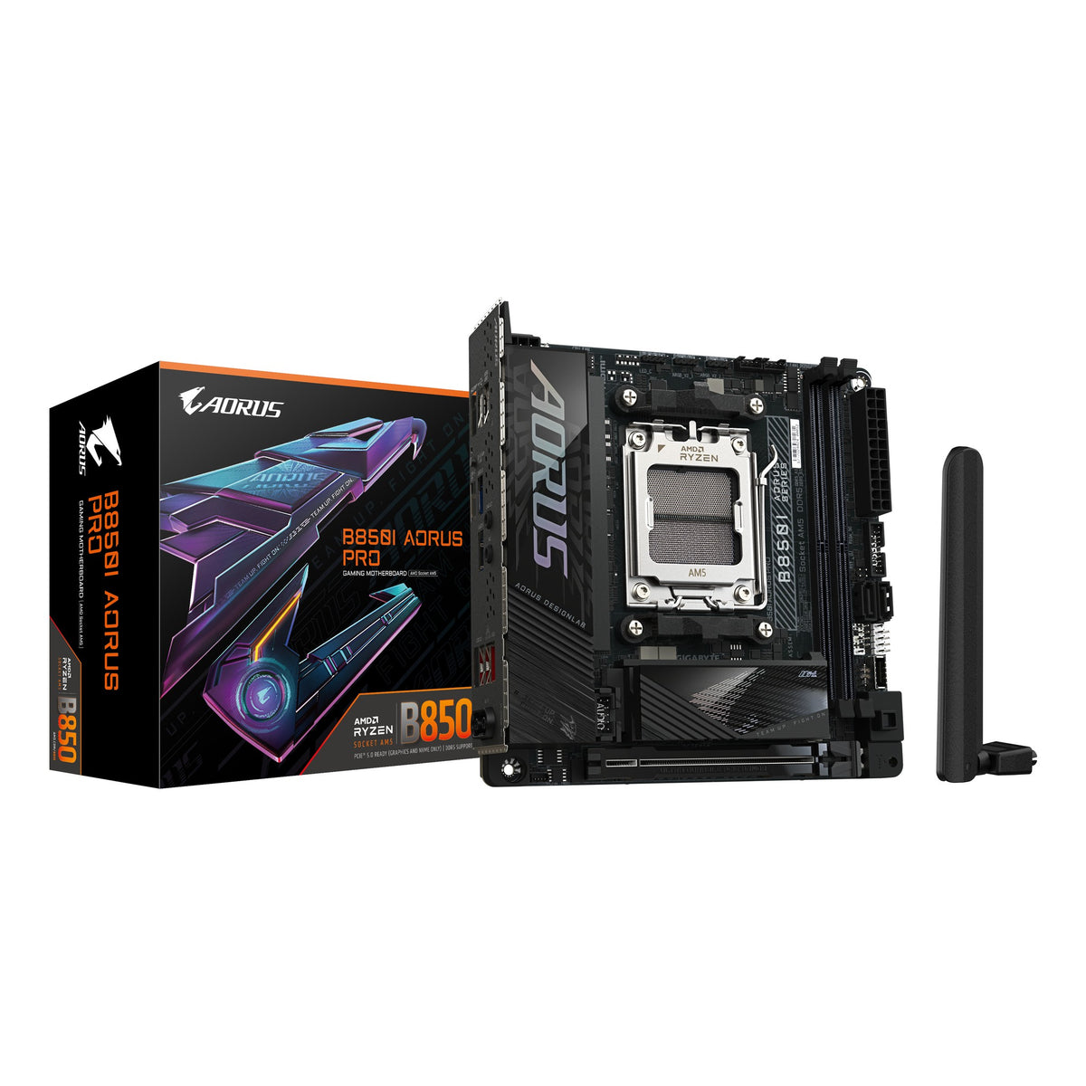 Gigabyte B850I AORUS PRO hovedkort (AM5, DDR5)
