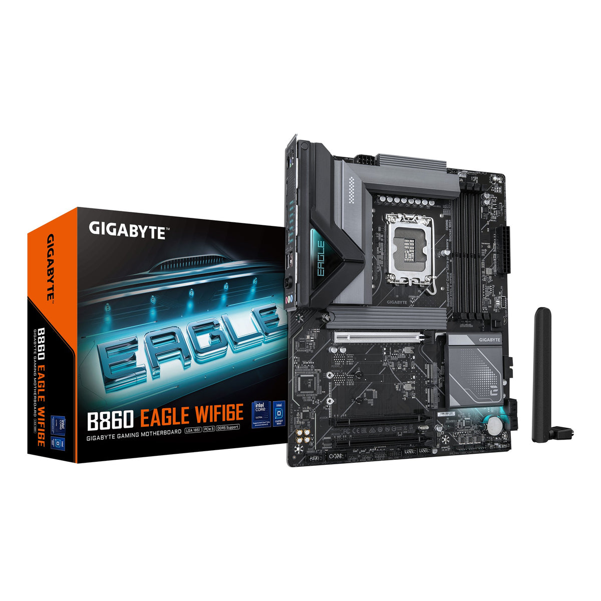 Gigabyte B860 EAGLE WIFI6E hovedkort (LGA1851, DDR5)