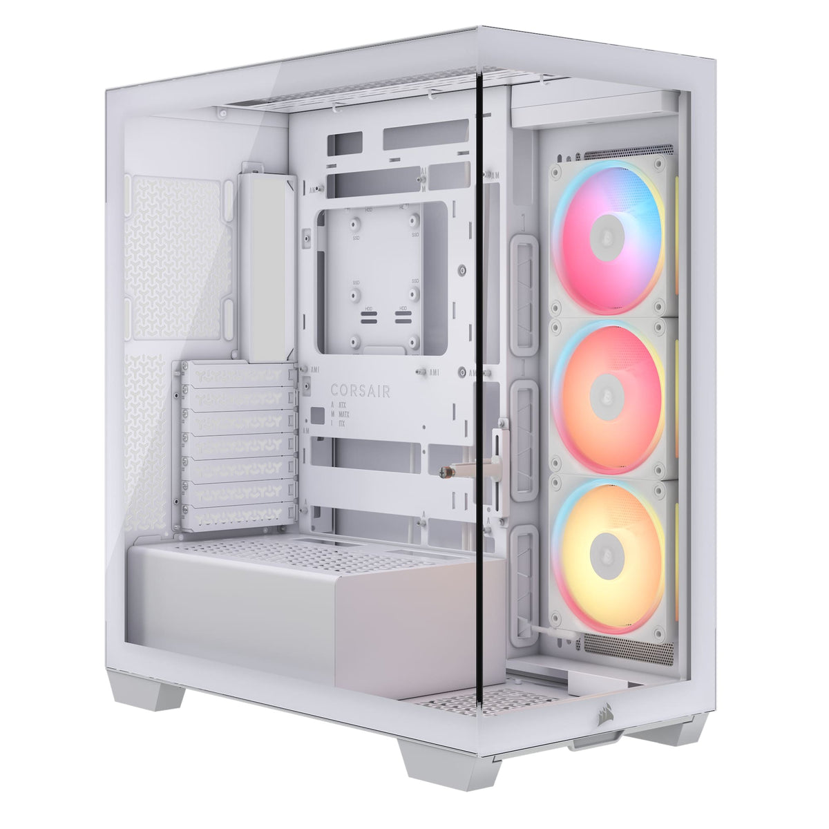 Corsair 3500X LXR LINK Mid Tower (hvit)
