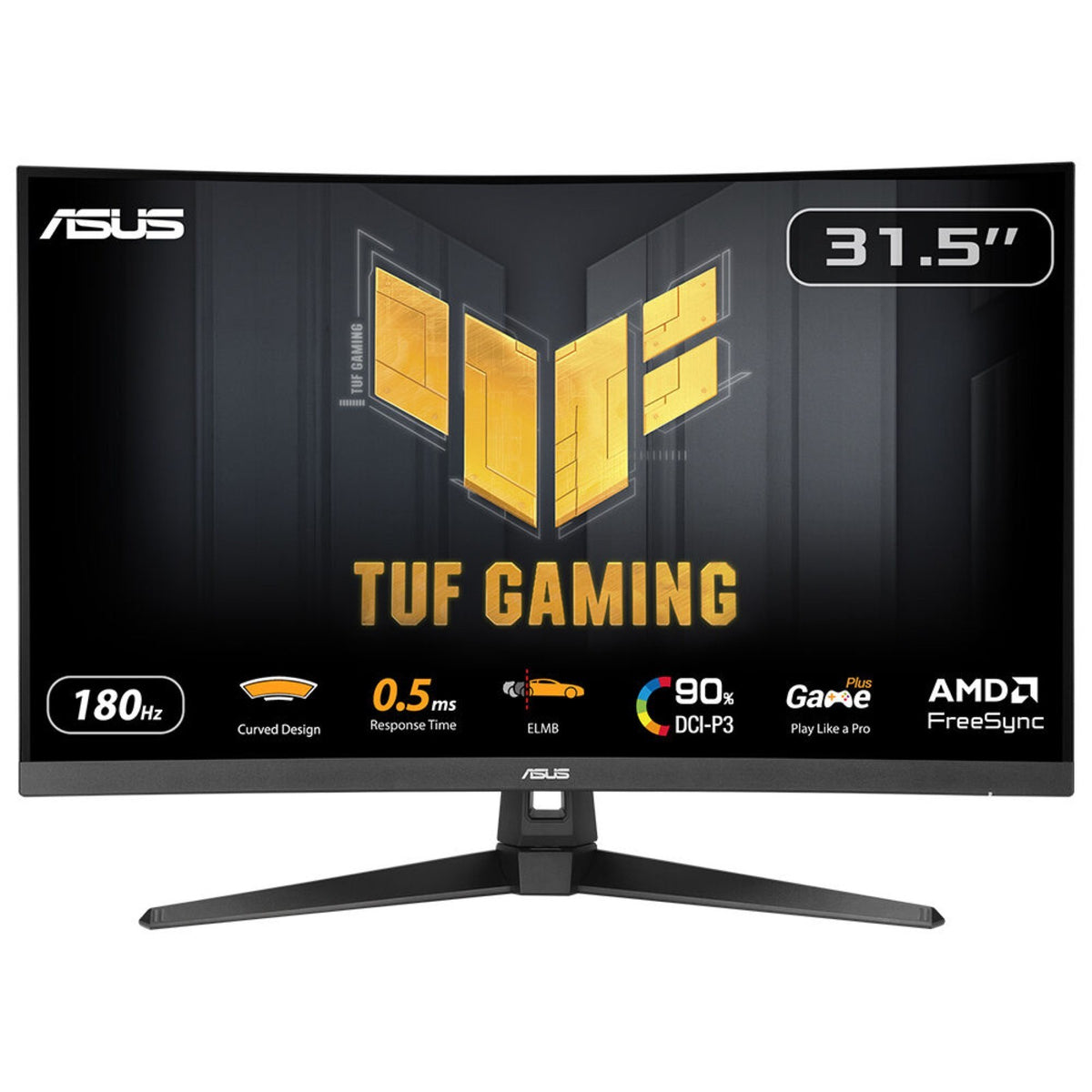 ASUS 32" curved gamingskjerm TUF VG32QW3B