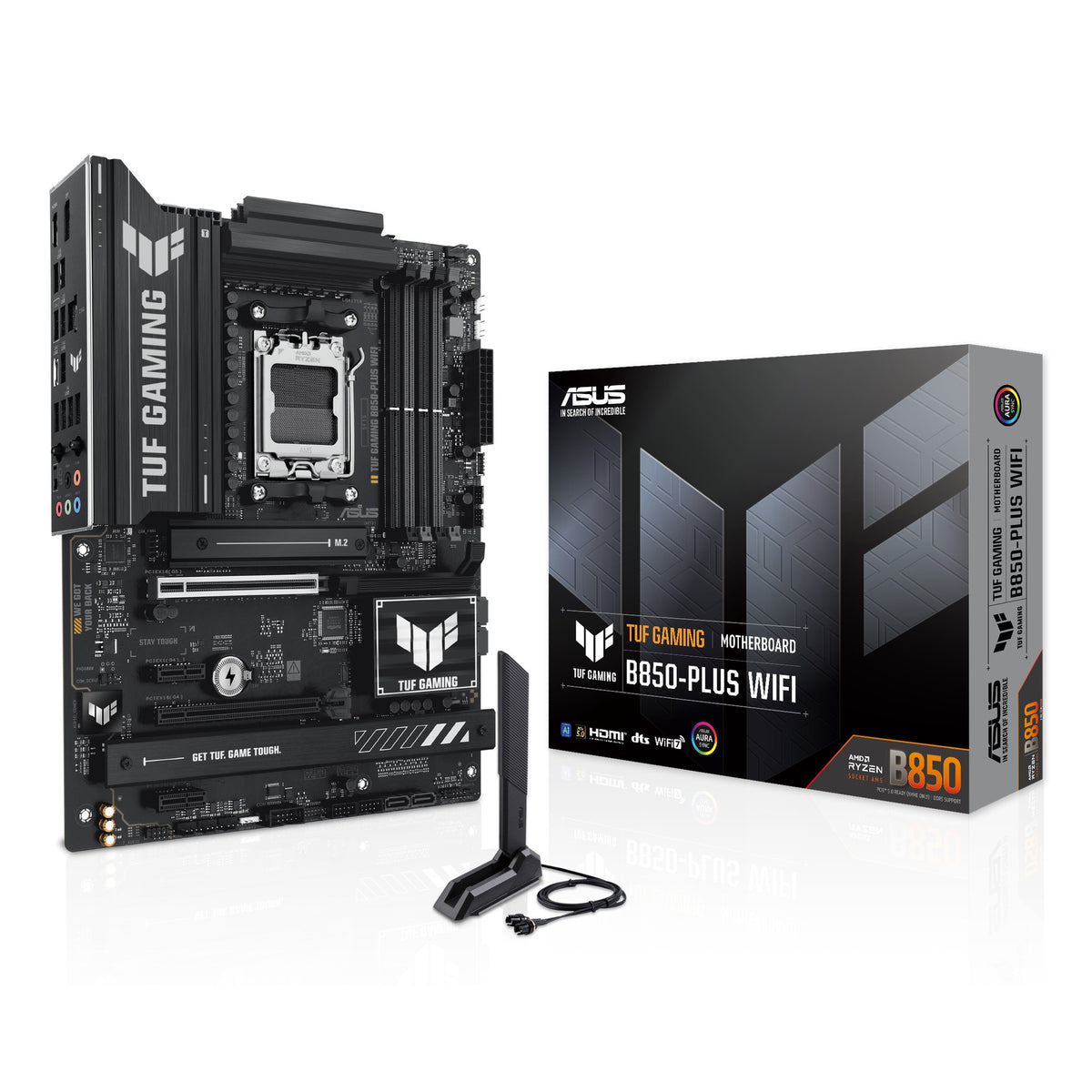 ASUS TUF GAMING B850-PLUS WIFI hovedkort (AM5, DDR5)