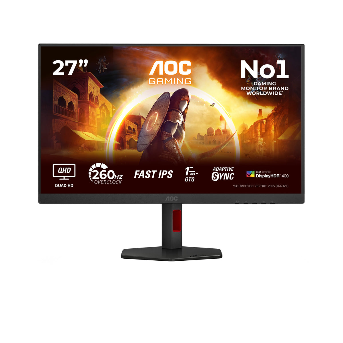 AOC 27" gamingskjerm Q27G4ZR
